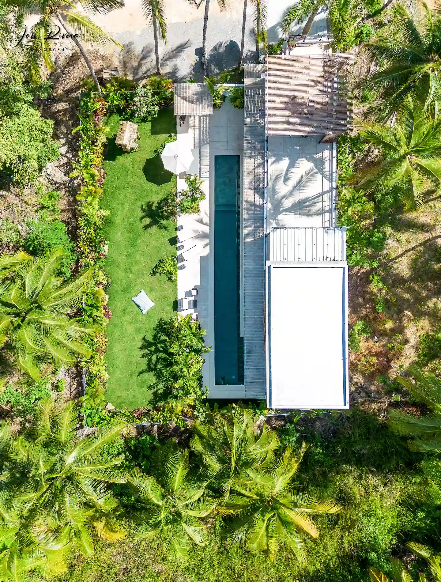 Vue drone - Villa Alma Coson